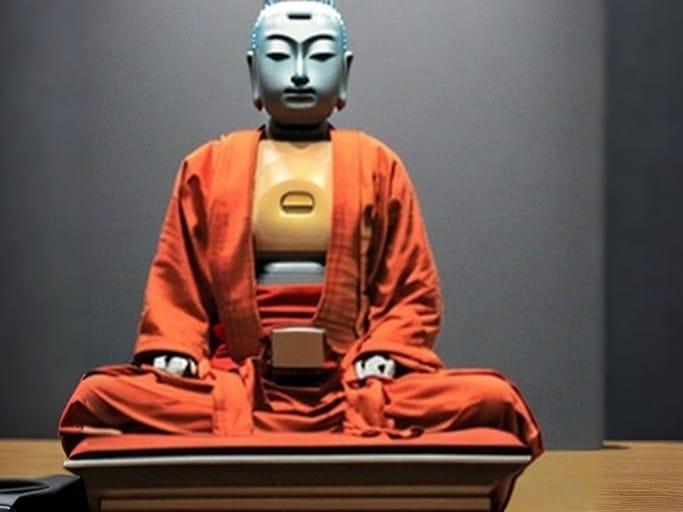 Robot vyučující buddhismus